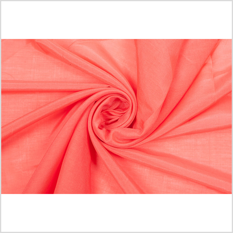 Rag & Bone Spiced Coral Silk-Cotton Voile - Full